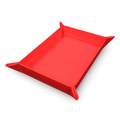 Vivid Magnetic Folding Dice Tray - Red
