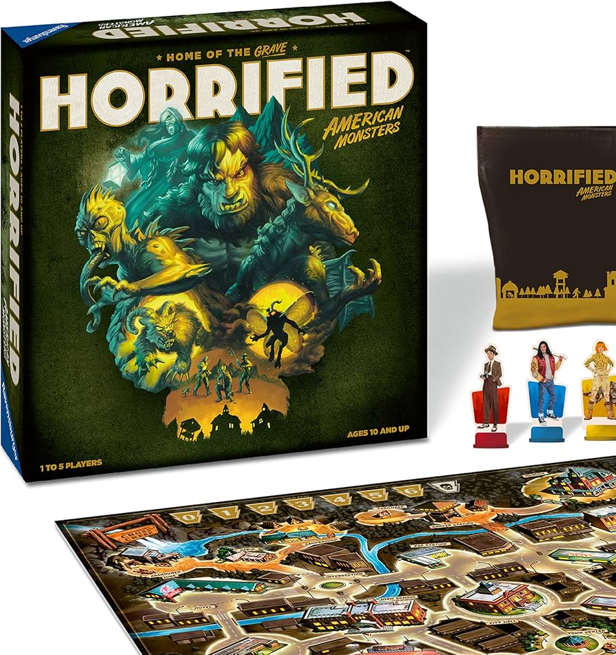 Horrified: American Monsters Strategy Board Game